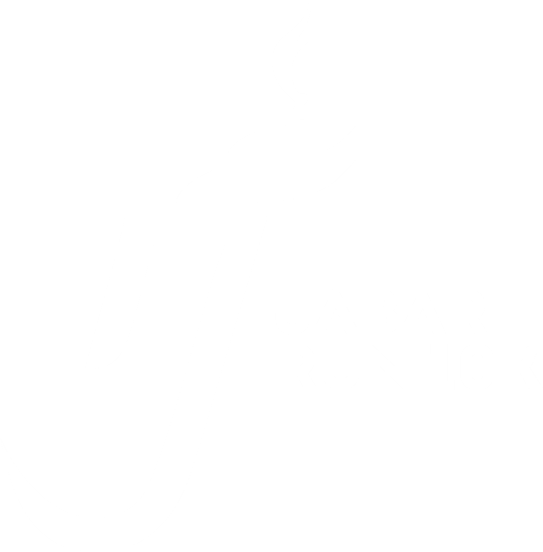 Logo Jabar 10K_putih Logo Jabar 10K_putih